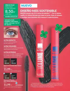 Vista previa Catálogo AVON campaña 8 válido desde el 01/08/2026 | Página: 6 | Productos: Cepillo, Máscara, Té, Peso