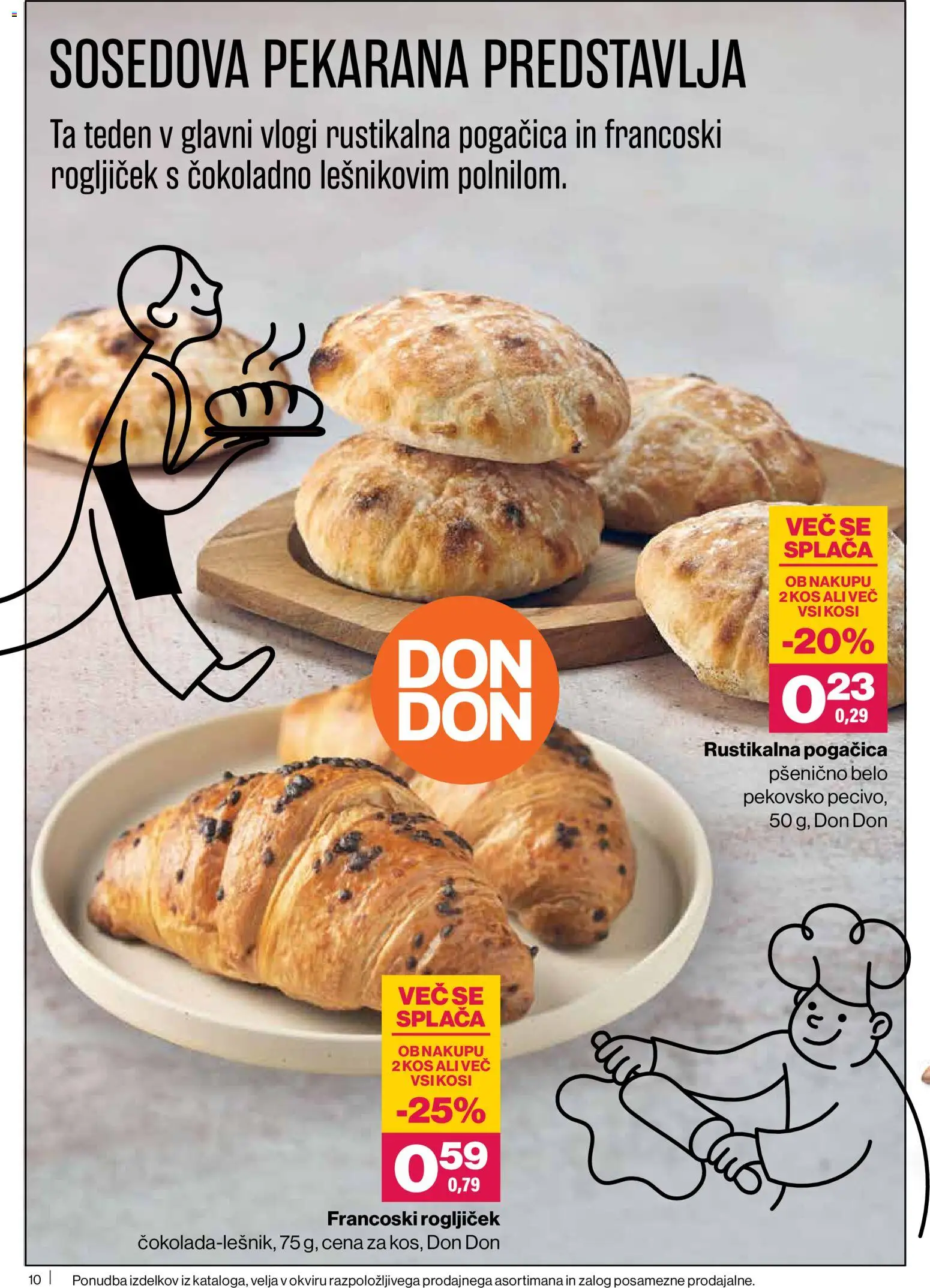 Novi Mercator katalog ponudbe – veljaven od 18.06.2026 | Stran: 10 | Izdelki: Kos