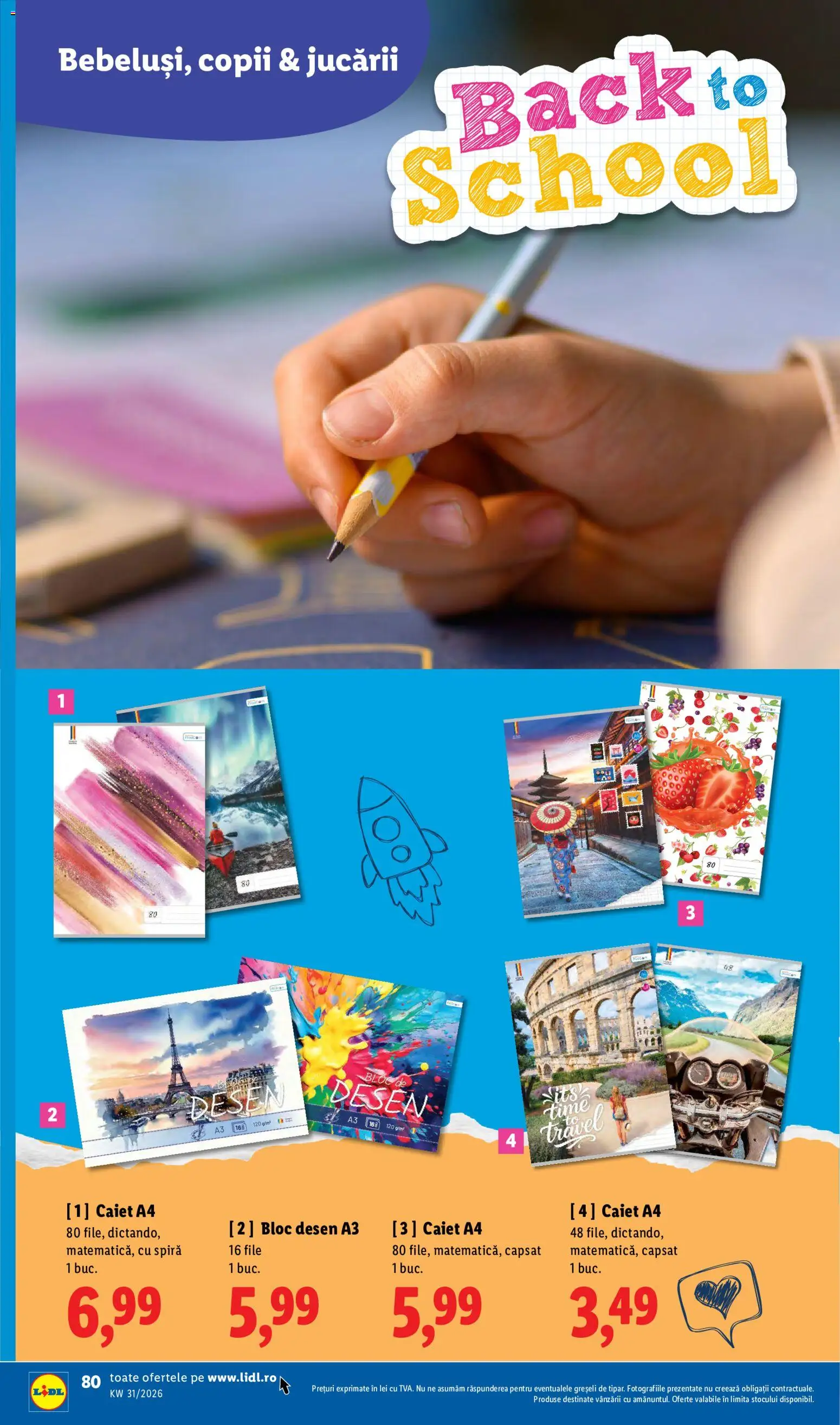 Noul catalog Lidl – valabil de la 10.08.2026 | Pagină: 80 | Produse: Notebook