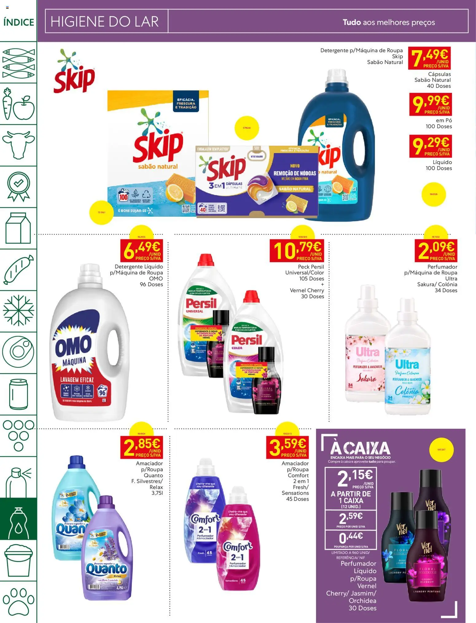 Recheio folheto Madeira │ válido de 21/07/2026 | Página: 36 | Produtos: Pó, Detergente, Caixa, Persil