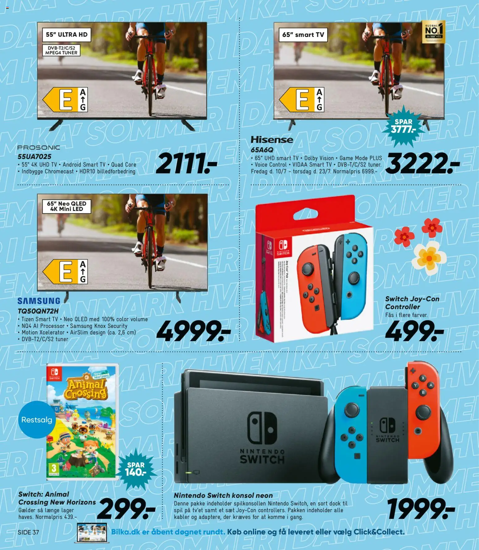Bilka tilbudsavis – gyldig fra 10/07/2026 | Side: 13 | Produkter: Nintendo Switch, Kabler, Søm, Spil