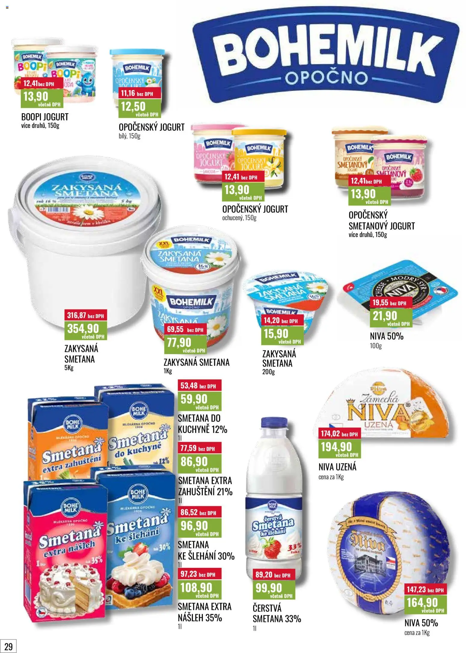 Ratio leták od 01.09.2026 | Strana: 30 | Produkty: Opočenský jogurt, Zakysaná smetana, Niva, Kuchyně
