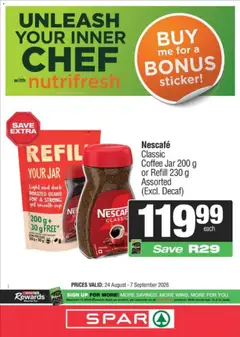 Superspar specials catalogue – valid from 24/08/2026