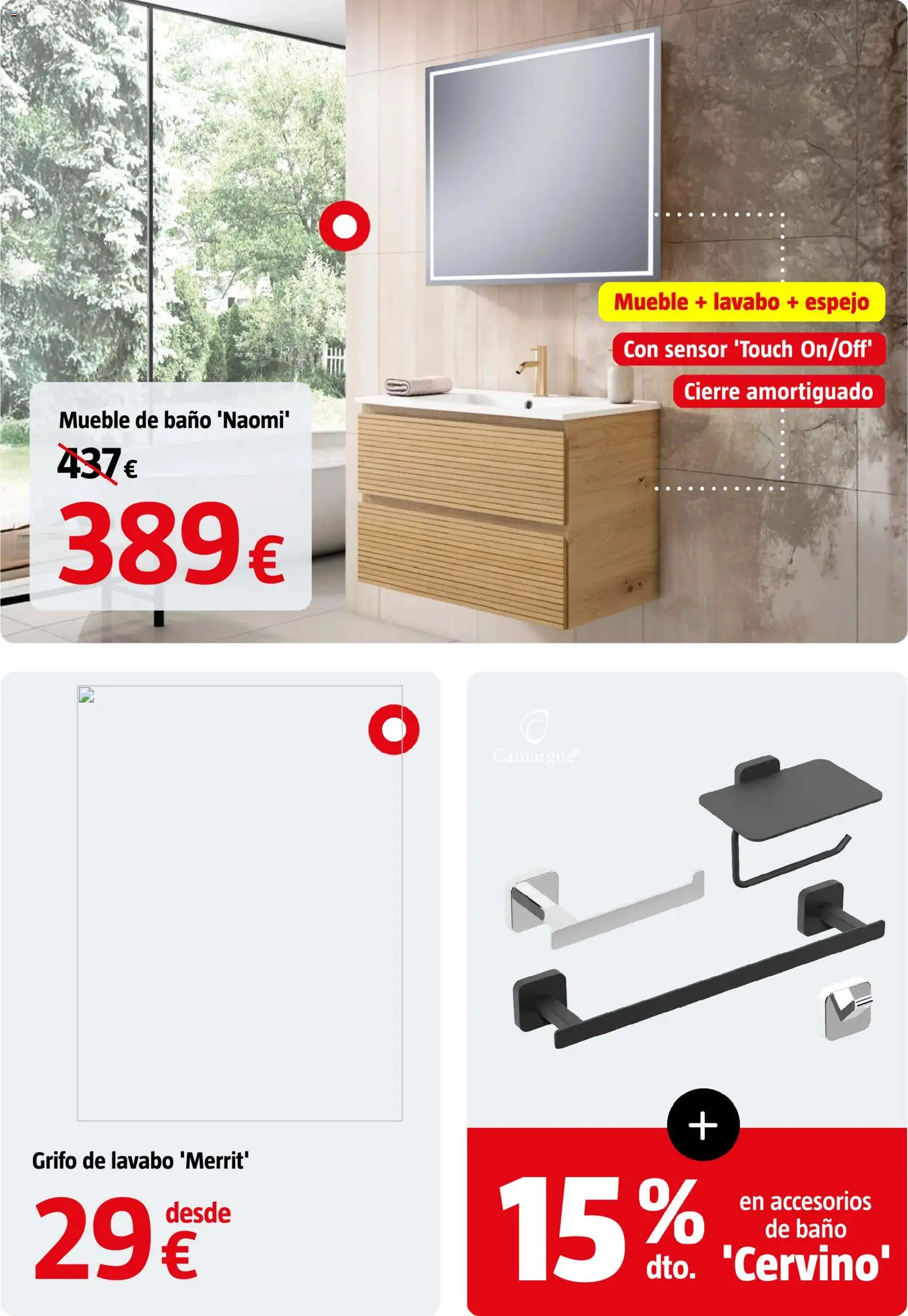 Bauhaus folleto │ válido desde el 03.06.2026 | Página: 62 | Productos: Lavabo, Baño, Espejo