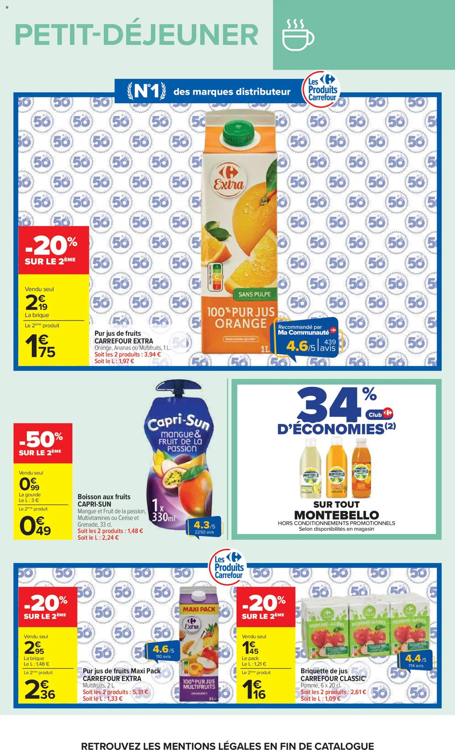 {H1} | Page: 18 | Produits: Boisson, Boisson aux fruits, Jus de fruits, Jus