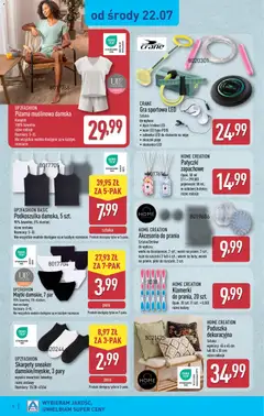 Náhled letáku Aldi Polsko leták - Ostatnie sztuki w wybranych sklepach od 22.07.2026 | Strana: 6 | Produkty: Frisbee, LED