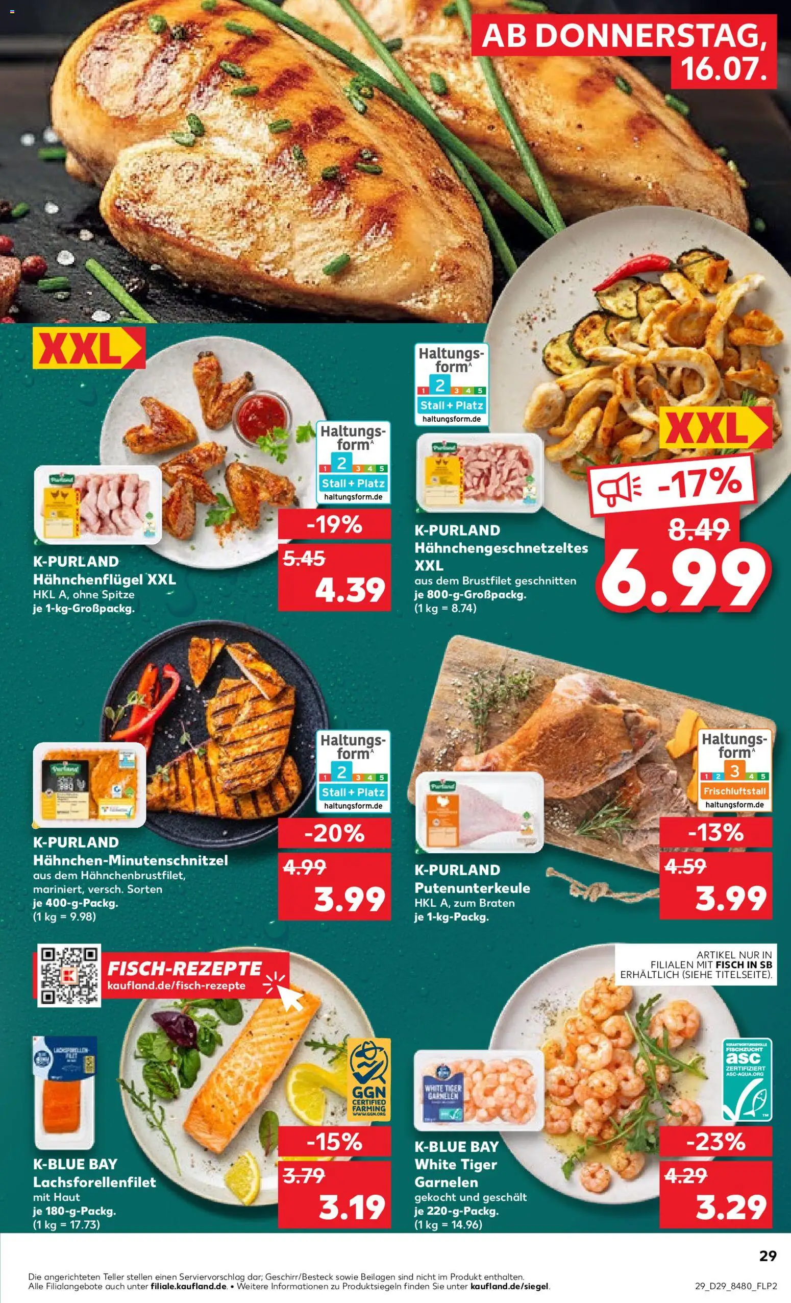 Kaufland Německo leták - Speyer od 16.07.2026 | Strana: 29 | Produkty: Tiger, Forma