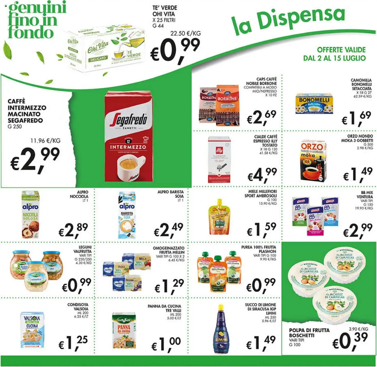 Volantino Coal del 02/07/2026 | Pagina: 16 | Prodotti: Legumi, Caffè, Frutta, Limone