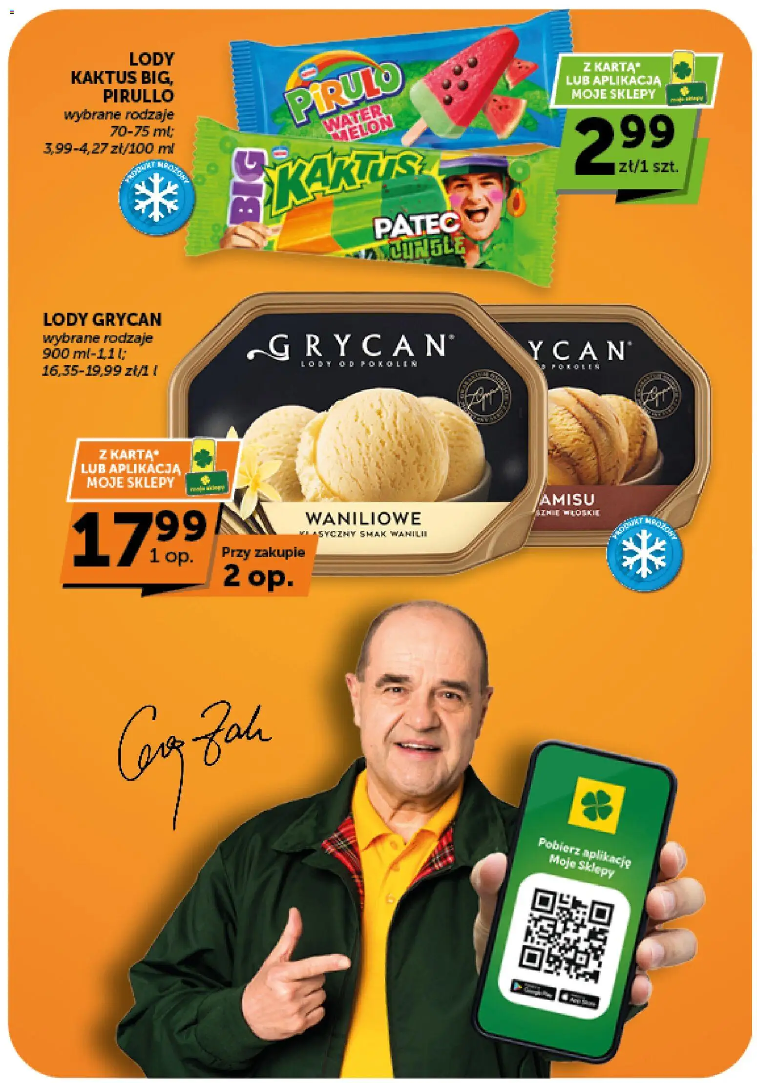 Euro Sklep gazetka - Market od 06.08.2026 | Strona: 6 | Produkty: Karta, Melon, Lody Grycan, Lody