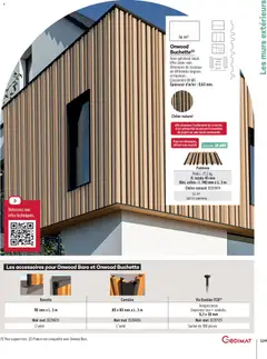 Gedimat - Prévisualisation de Gedimat - Brochure Aména-gements extérieurs valide à partir de 01.04.2026 | Page: 129 | Produits: Poids, Bavette