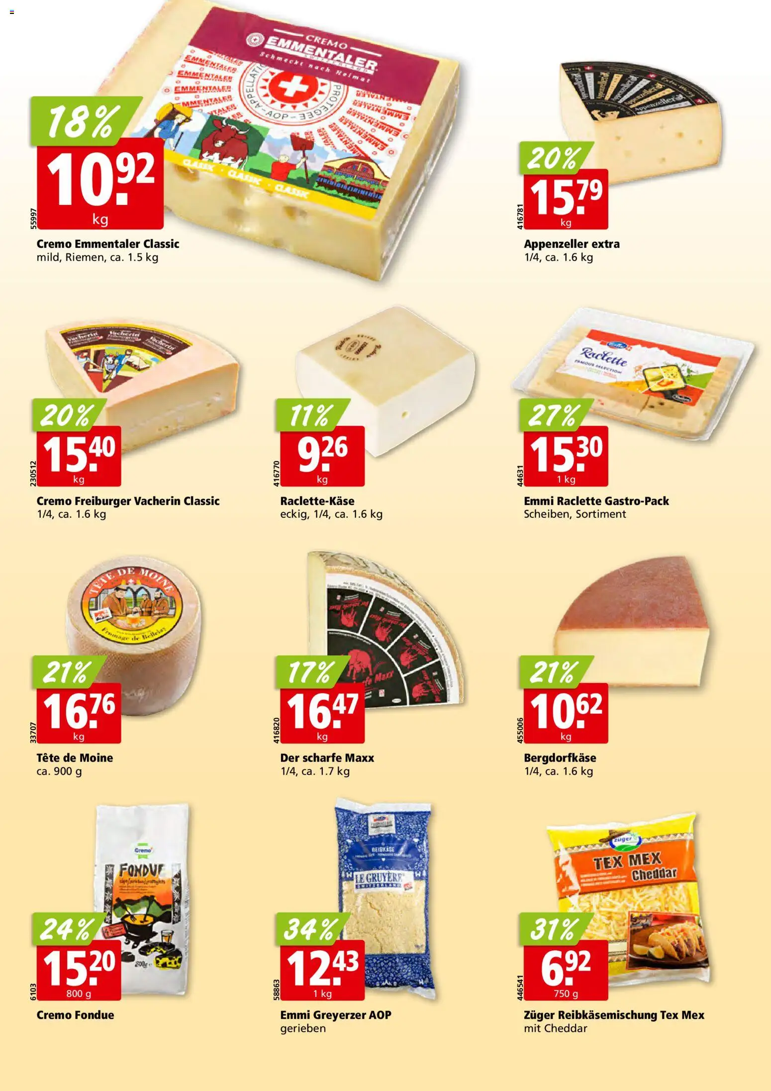 Aligro aktionen – gültig ab 02.11.2026 | Seite: 16 | Produkte: Raclette, Fondue, Creme