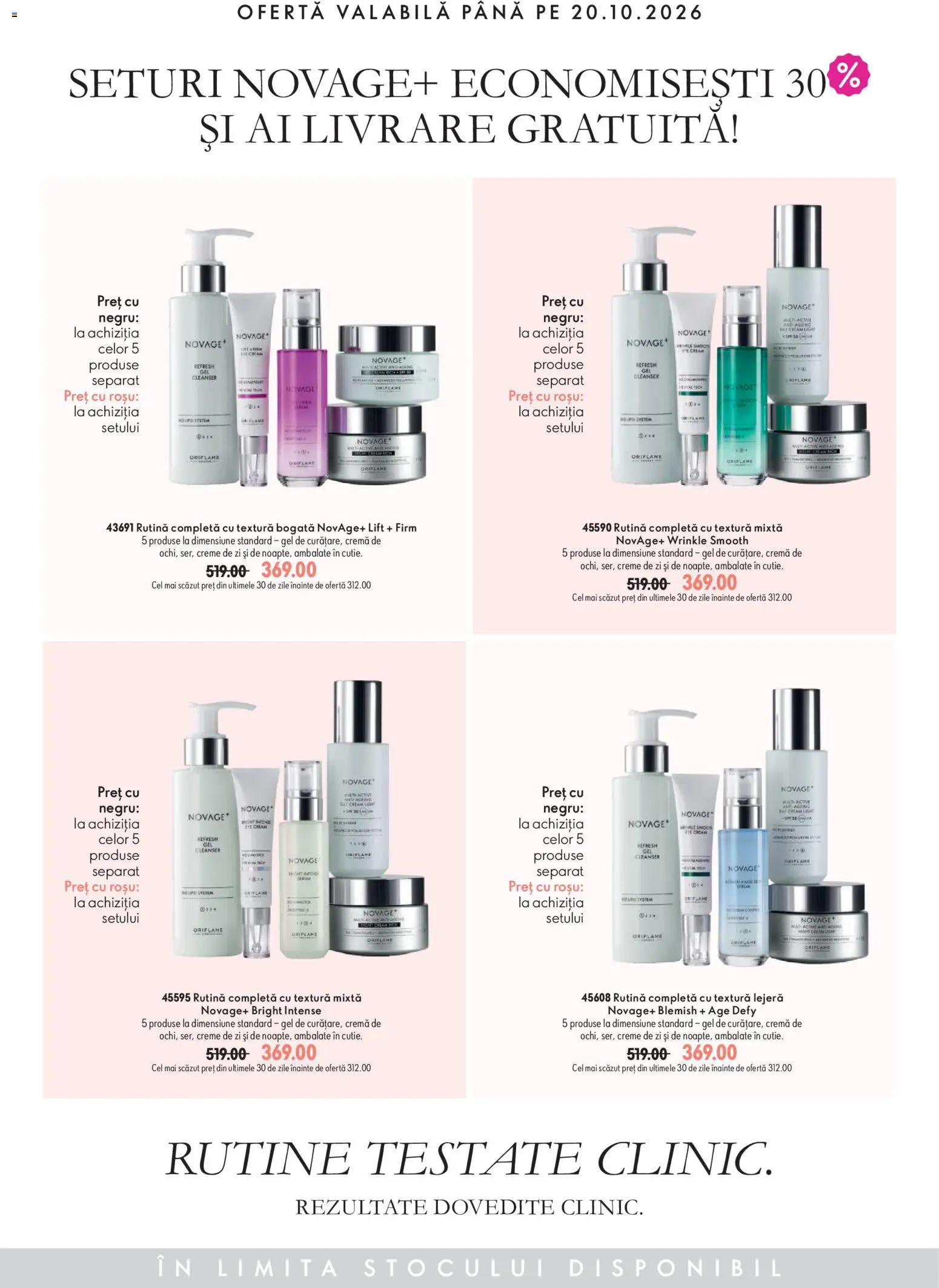 Noul catalog Oriflame – valabil de la 14.10.2026 | Pagină: 5 | Produse: Cremă, Intense