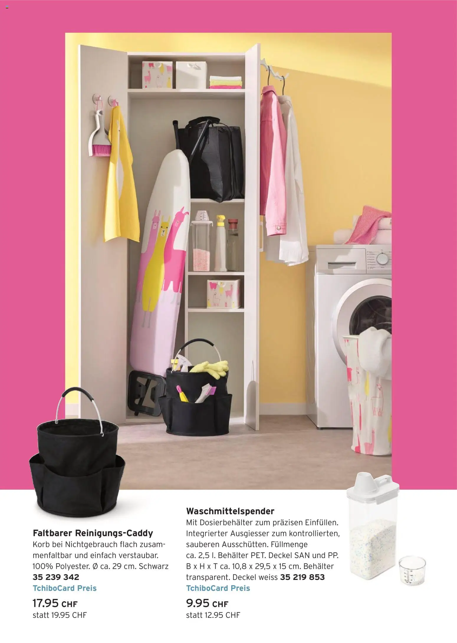 Tchibo aktionen Alpaka cleaning collection – gültig ab 04.08.2026 | Seite: 20 | Produkte: Korb