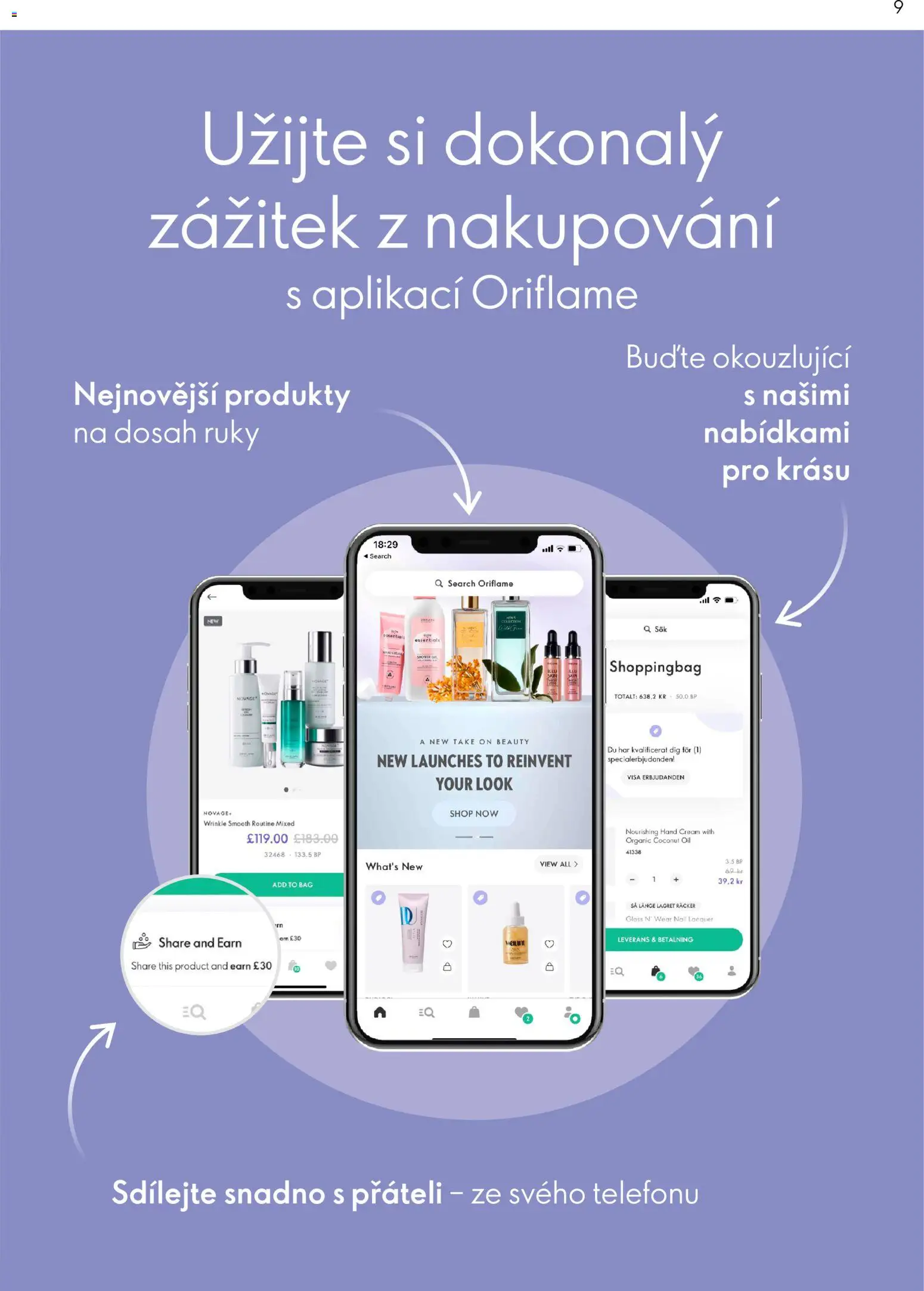Oriflame katalog Plán odměn pro zákazníky od 21.07.2026 | Strana: 9