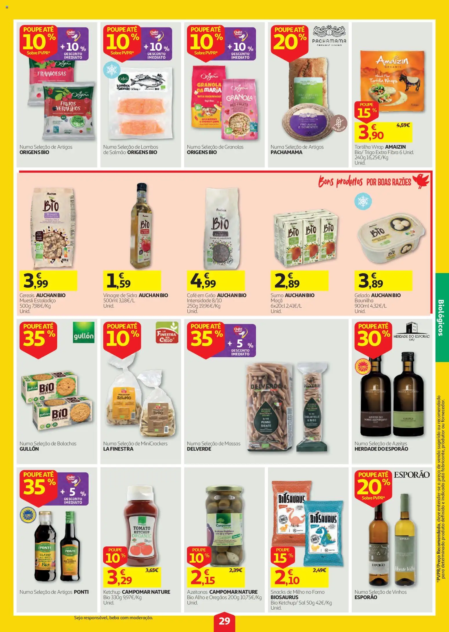 Auchan folheto │ válido de 20/08/2026 | Página: 29 | Produtos: Muesli, Granola, Gelado, Cereais
