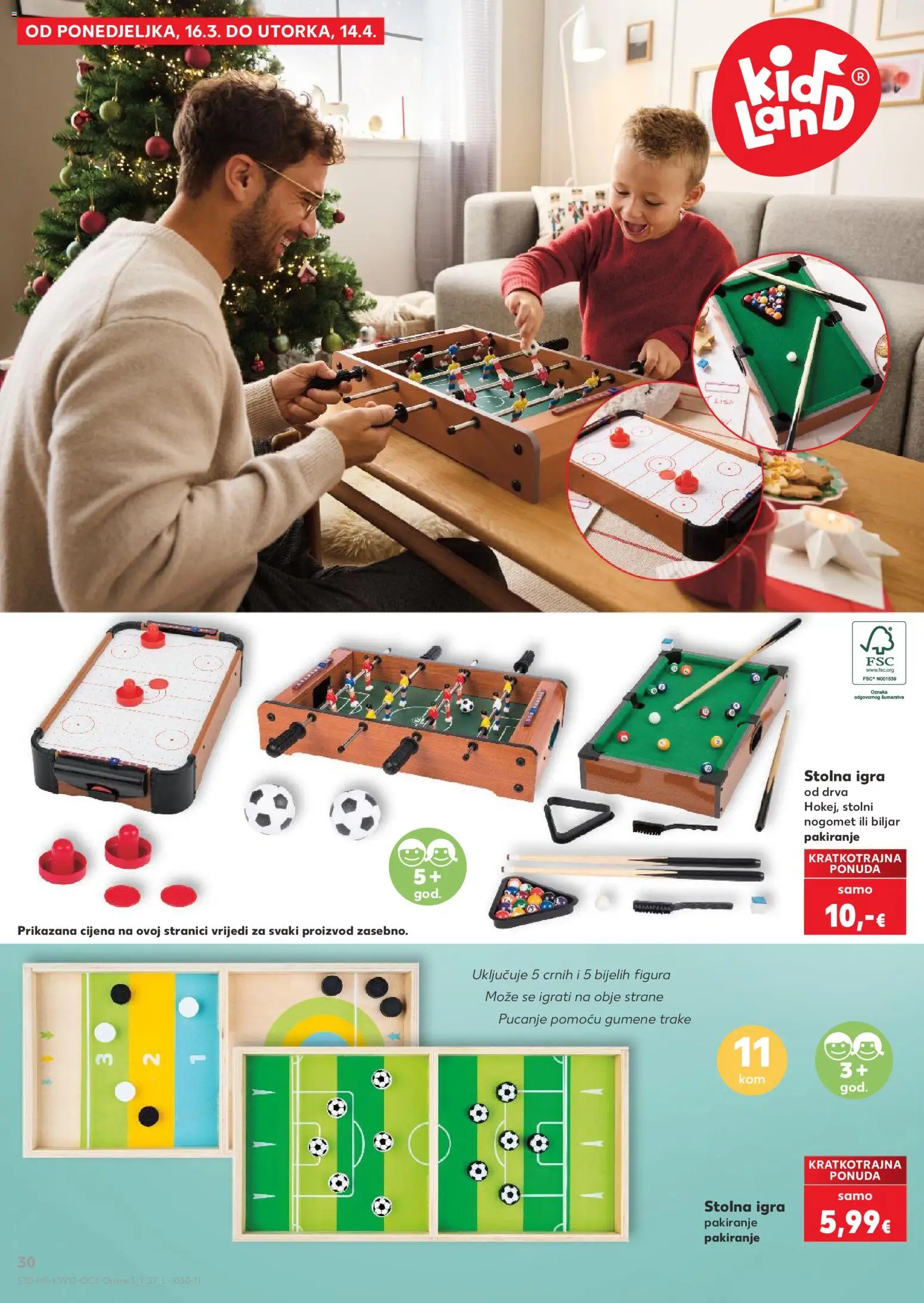 Kaufland HR akciós ujság - amely érvényes a következő dátumtól: 16.03.2026 | Oldal: 30