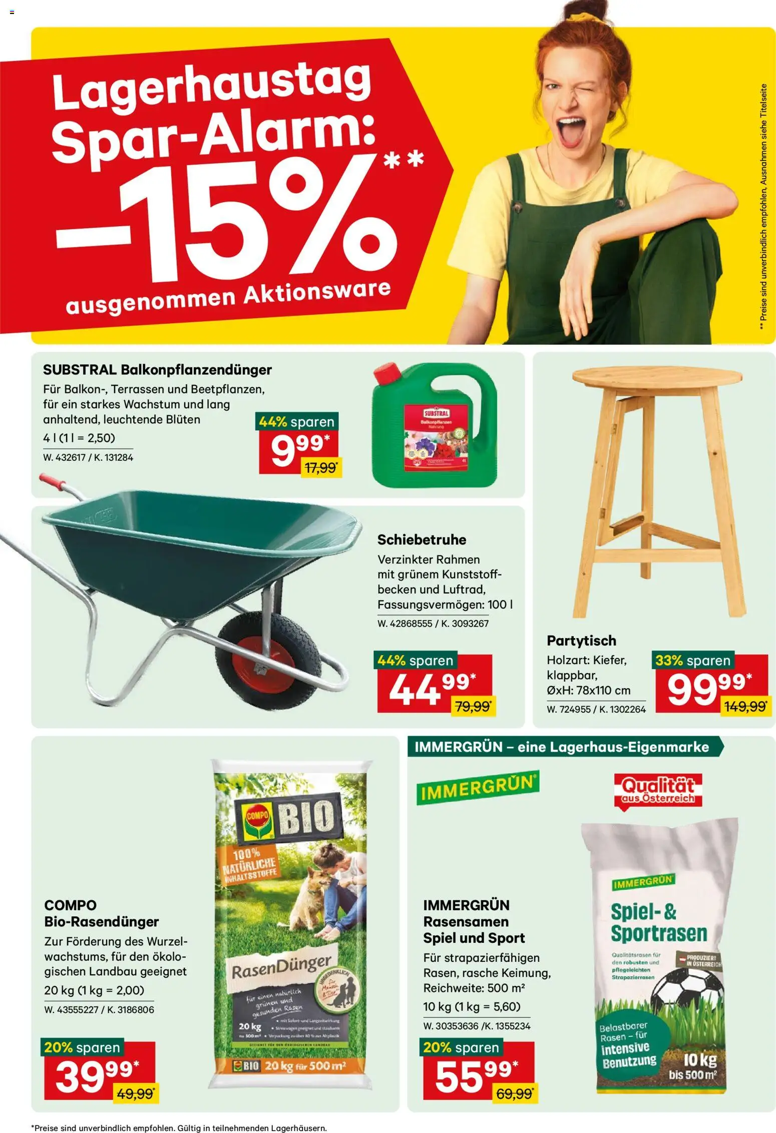 Lagerhaus Spar Alarm -15% auch Online gültig ab 19.06.2026 | Seite: 2 | Produkte: Spiel