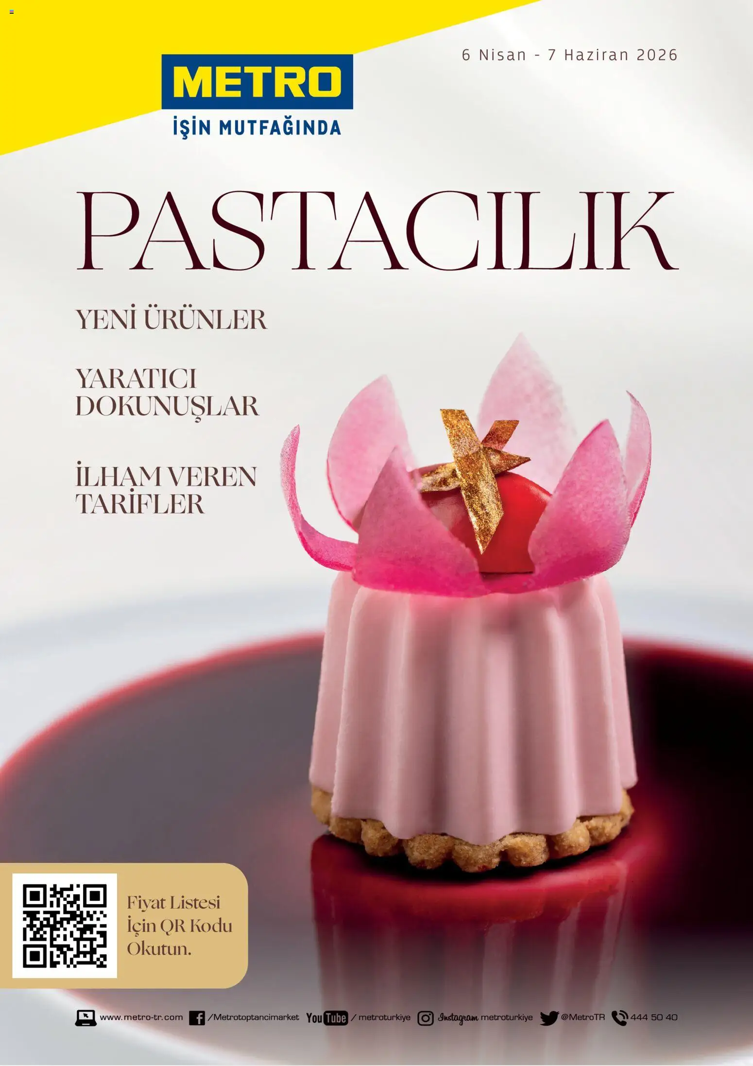 Metro - Pastacılık Kataloğu - 06.04.2026 tarihinden itibaren geçerlidir | Sayfa: 1