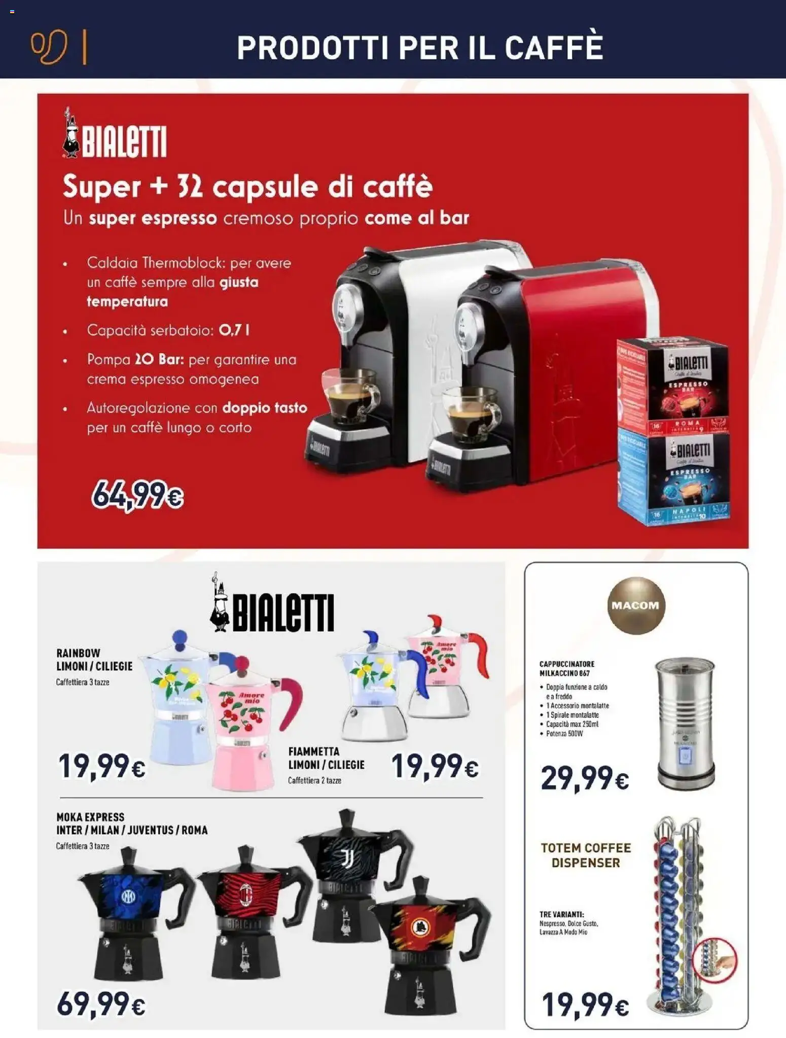 Volantino Unieuro del 12/10/2026 | Pagina: 8 | Prodotti: Crema, Caffè, Limoni, Lavazza