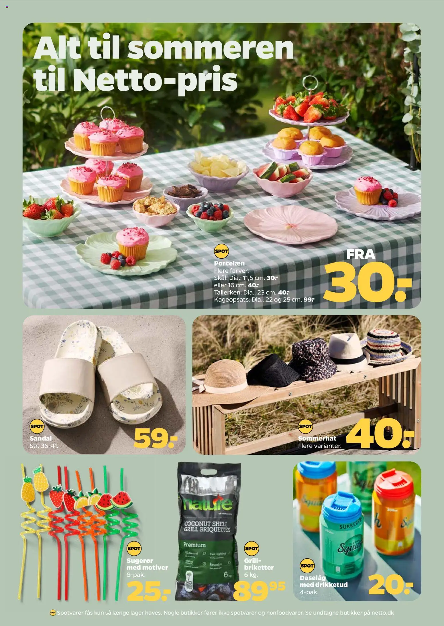 Netto tilbudsavis – gyldig fra 20.06.2026 | Side: 28 | Produkter: Æg, Hat, Sommerhat, Grill