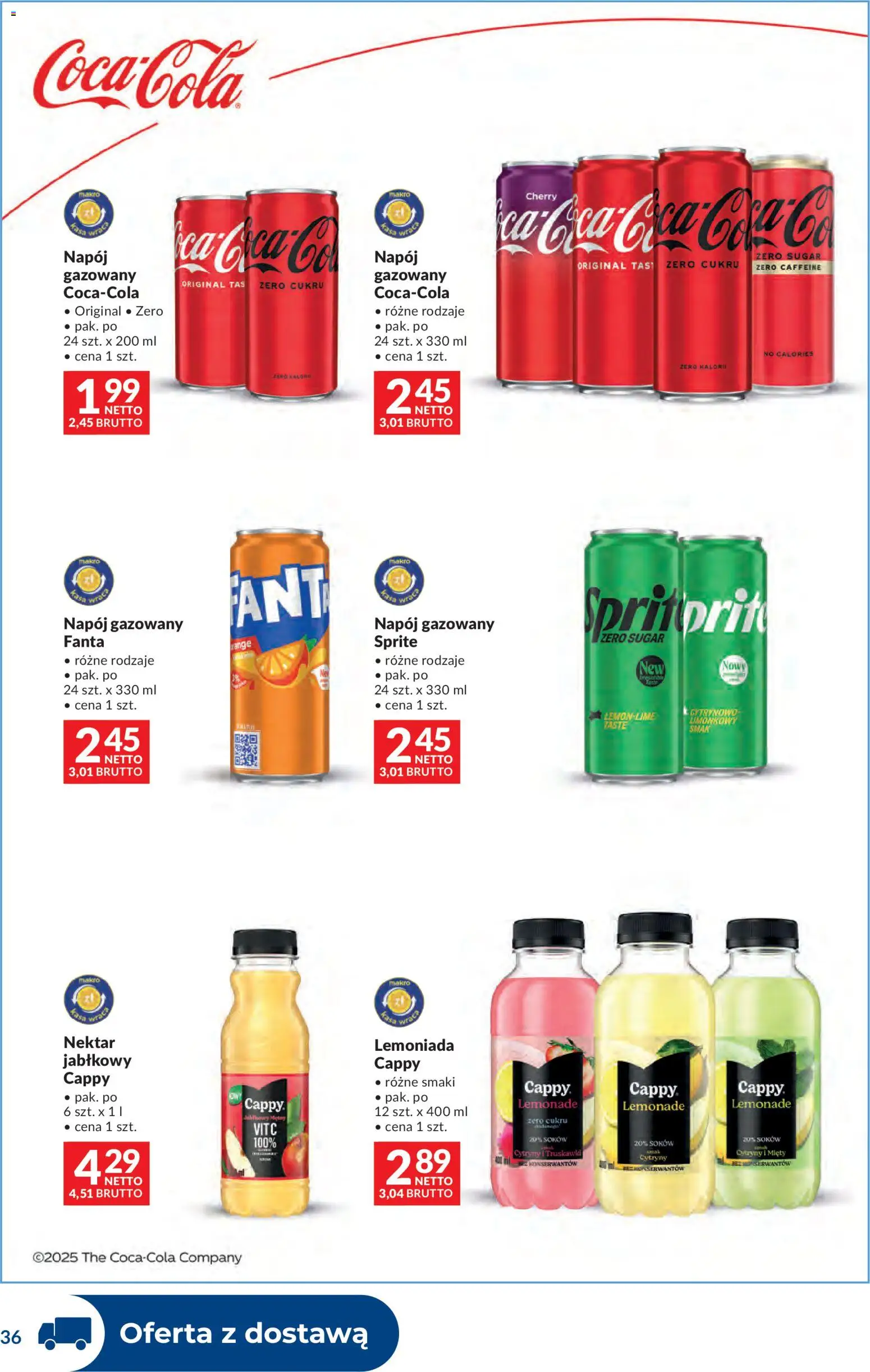 Makro gazetka - Dystrybucja do sklepów od 12.05.2026 | Strona: 36 | Produkty: Sprite, Cytryny, Truskawki