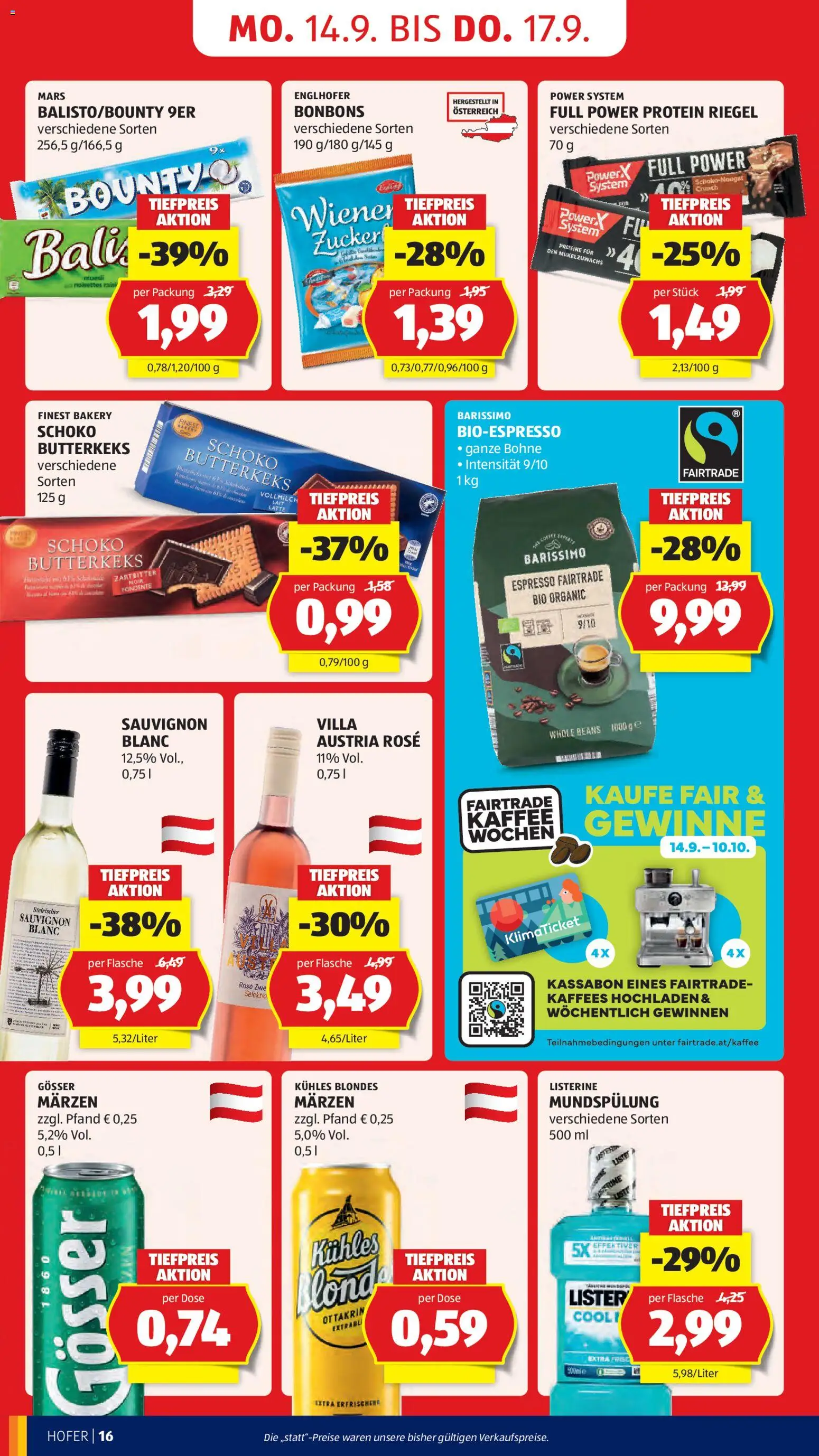 Hofer Flugblatt gültig ab 11.09.2026 | Seite: 24