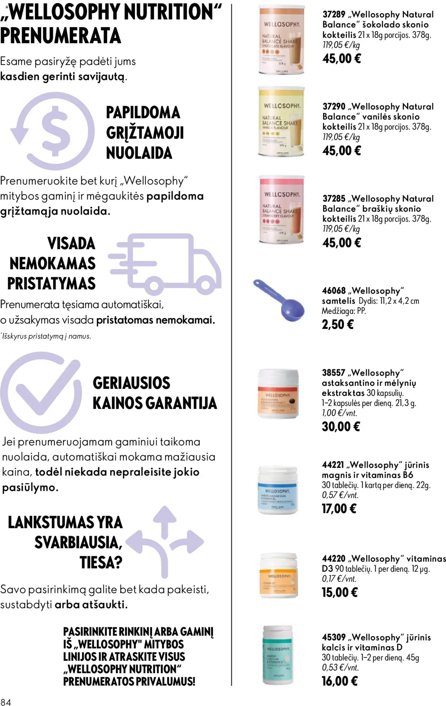 Oriflame akcijos nuo 24.06.2026 | Puslapis: 84