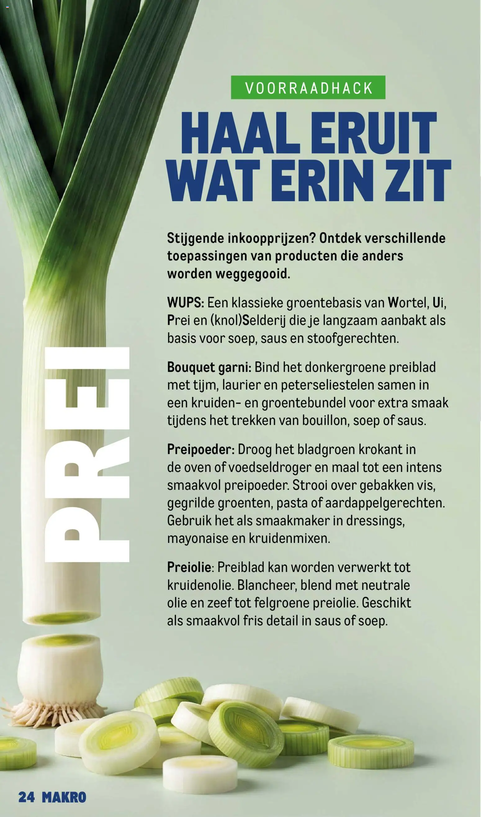 {H1} | Pagina: 24 | Producten: Olie, Kan, Oven, Knolselderij