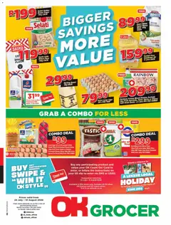 OK Foods specials catalogue – valid from 24/07/2026
