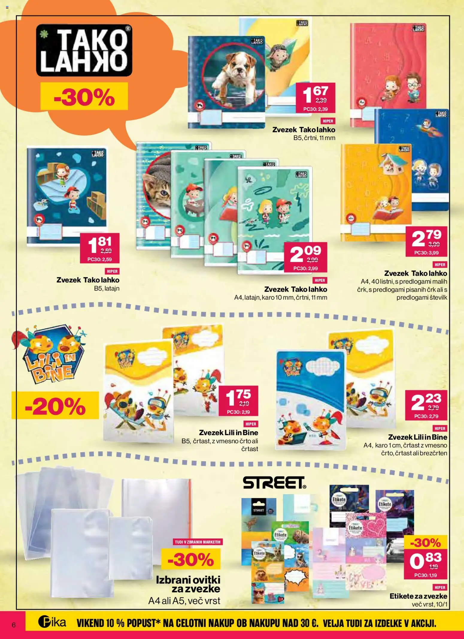 Novi Mercator katalog ponudbe – veljaven od 29.07.2026 | Stran: 6