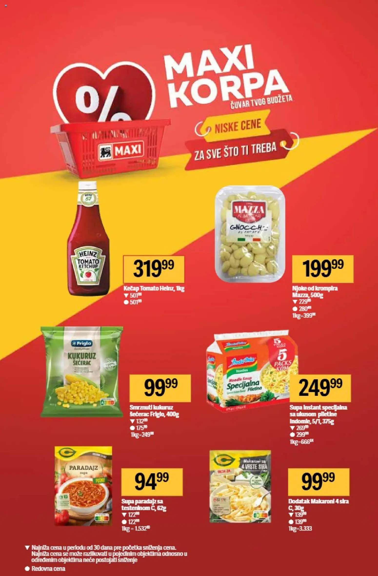 Maxi katalog - važi od 07.05.2026 | Strana: 6 | Proizvode: Sto, Kukuruz šećerac, Kukuruz, Paradajz