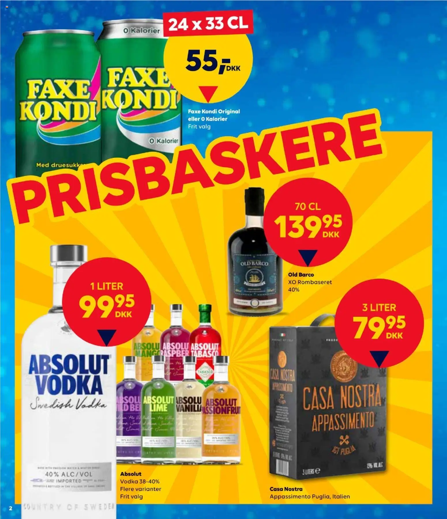 Bordershop tilbudsavis – gyldig fra 12/08/2026 | Side: 3 | Produkter: Vodka, Lime, Faxe Kondi