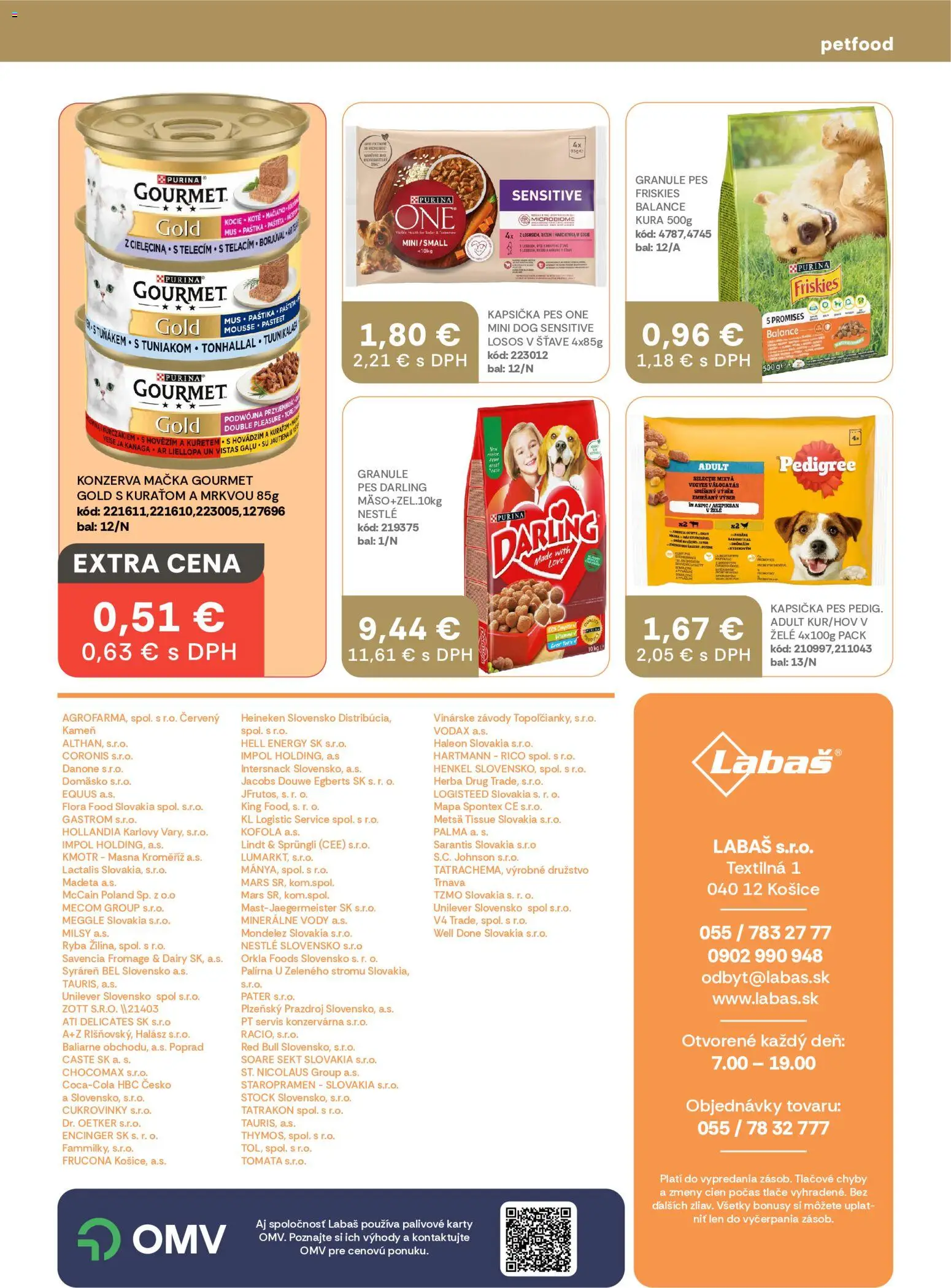 Nové Labaš akcie – leták je platný od 08.05.2026 | Strana: 35 | Produkty: Lindt, Kofola, Losos, Flora