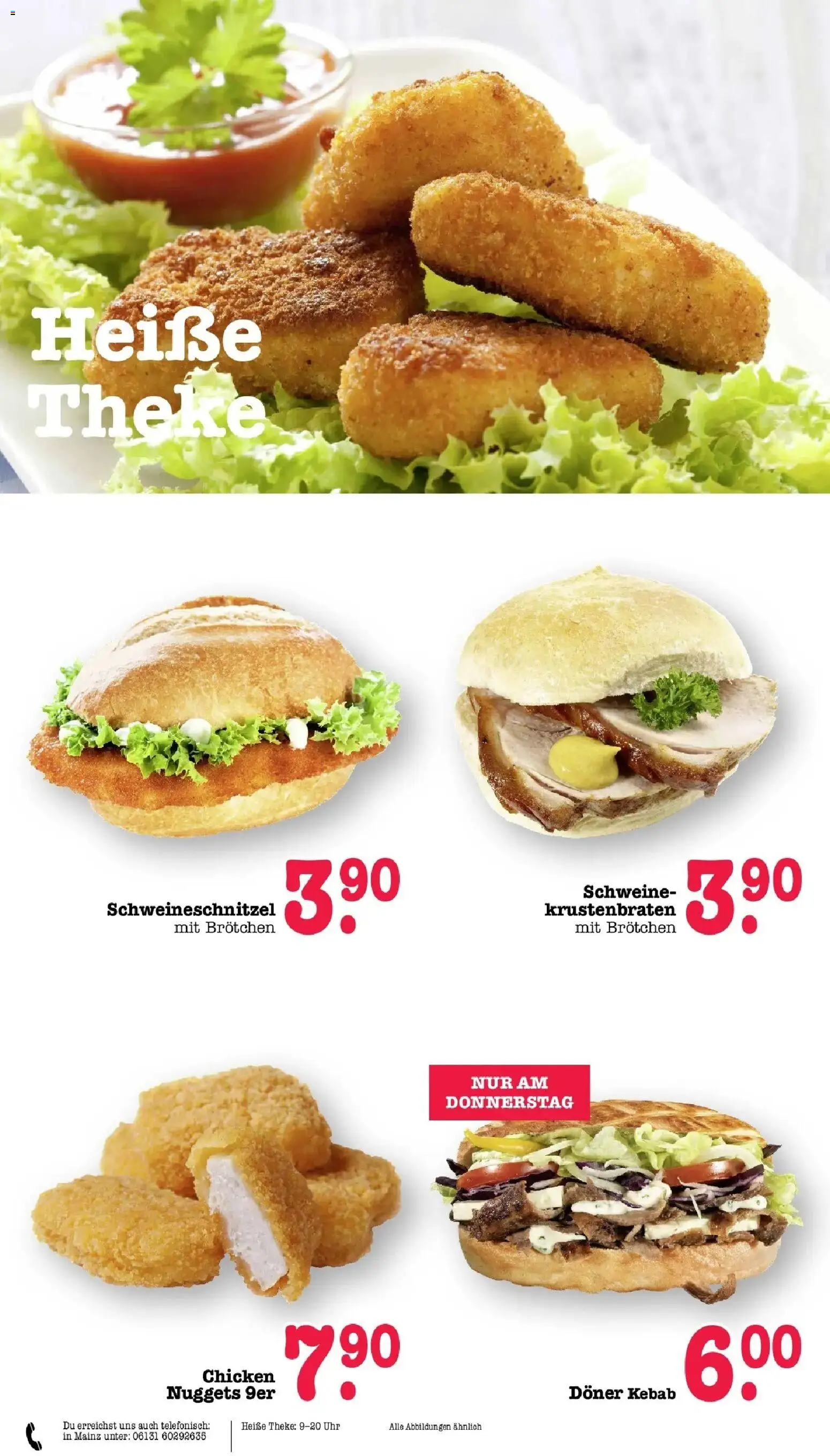 Edeka Prospekt Mainz-Weisenau (ab 07.09.2026) » Angebote Online | Seite: 14 | Produkte: Theke, Krustenbraten, Uhr