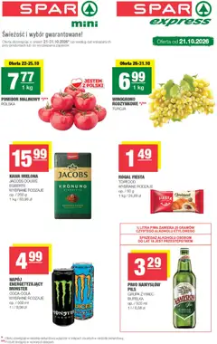 Pogląd oferty "Spar gazetka - Mini" - ważna od 21.10.2026