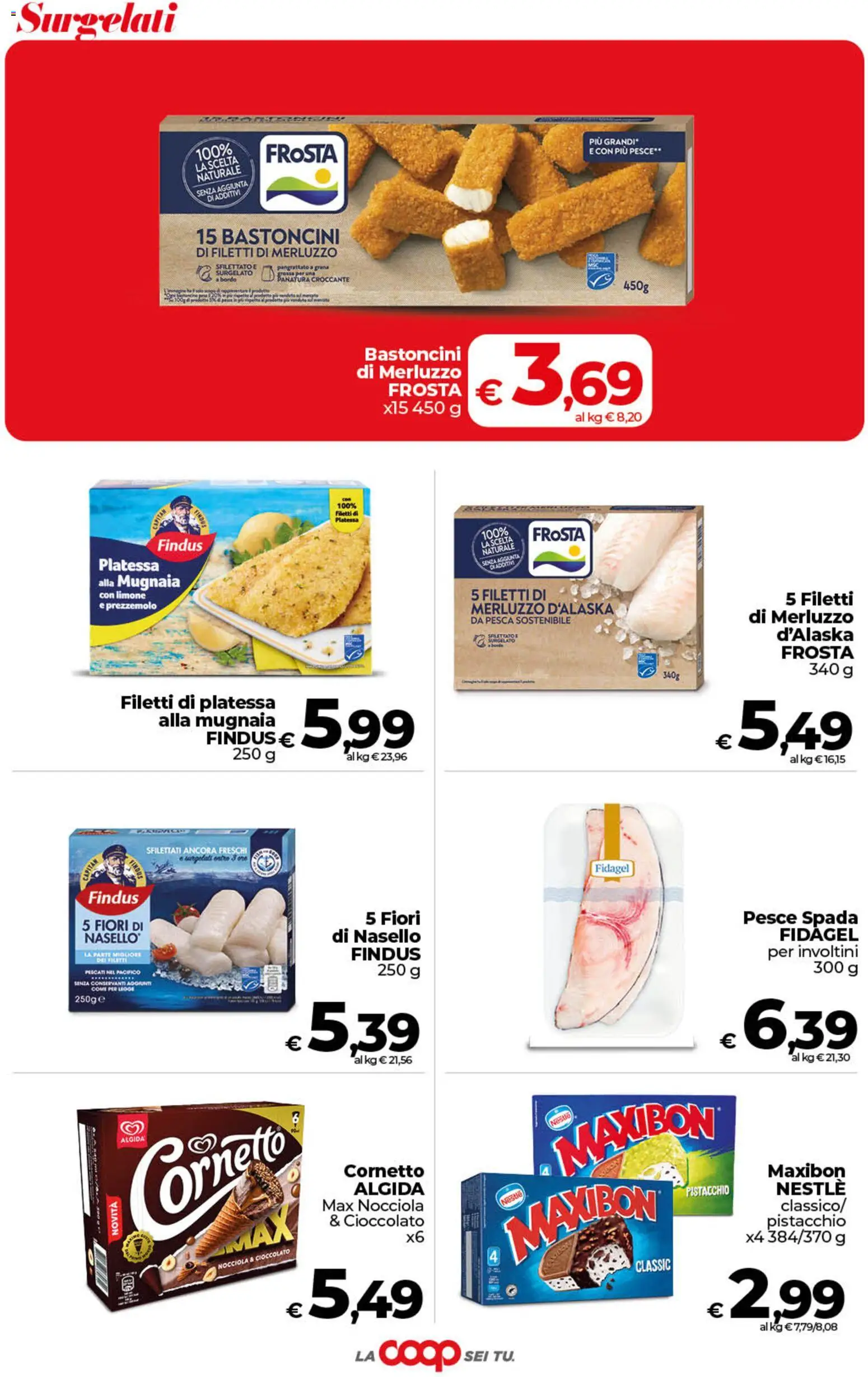 Volantino COOP del 13/10/2026 | Pagina: 32 | Prodotti: Merluzzo d’Alaska, Pesce, Pesca, Prezzemolo
