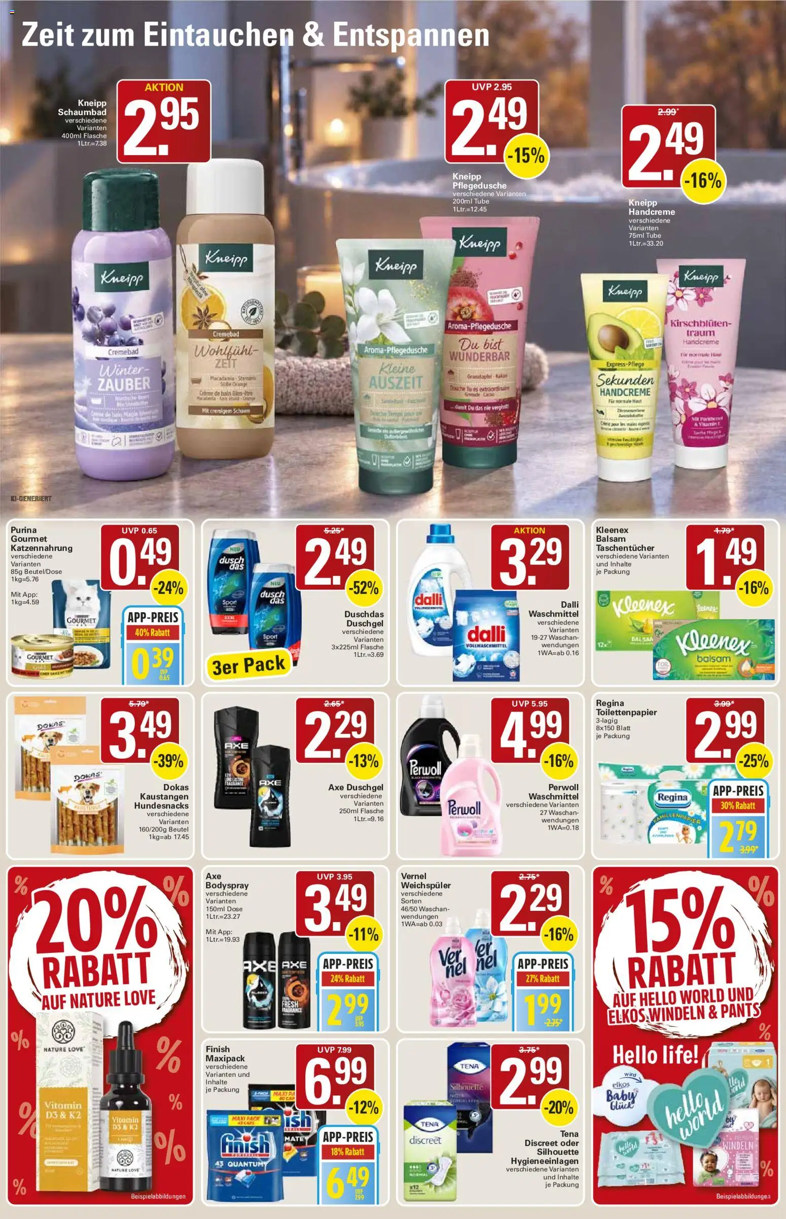 WEZ Prospekt – gültig ab 19.10.2026 | Seite: 15 | Produkte: Perwoll, Duschgel, Weichspüler, Waschmittel