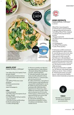 K-Supermarket-mainoslehti voimassa 06.05.2026 alkaen | Sivu: 21 | Tuotteet: Jauheliha, Pavut, Öljy, Punasipuli