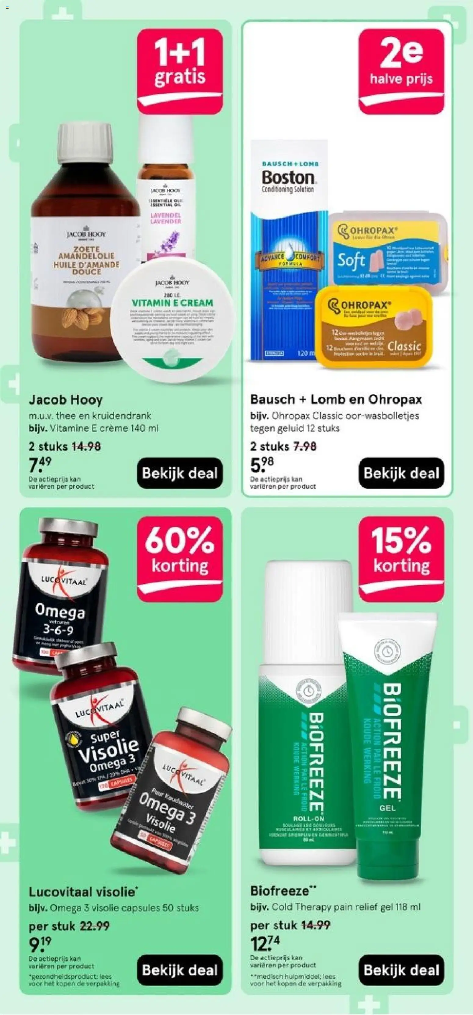 {H1} | Pagina: 64 | Producten: Omega, Thee, Capsules, Visolie