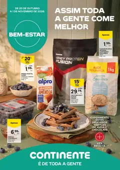 Pré-visualização Continente Bem-Estar Assim toda a gente come melhor válido de 20/10/2026