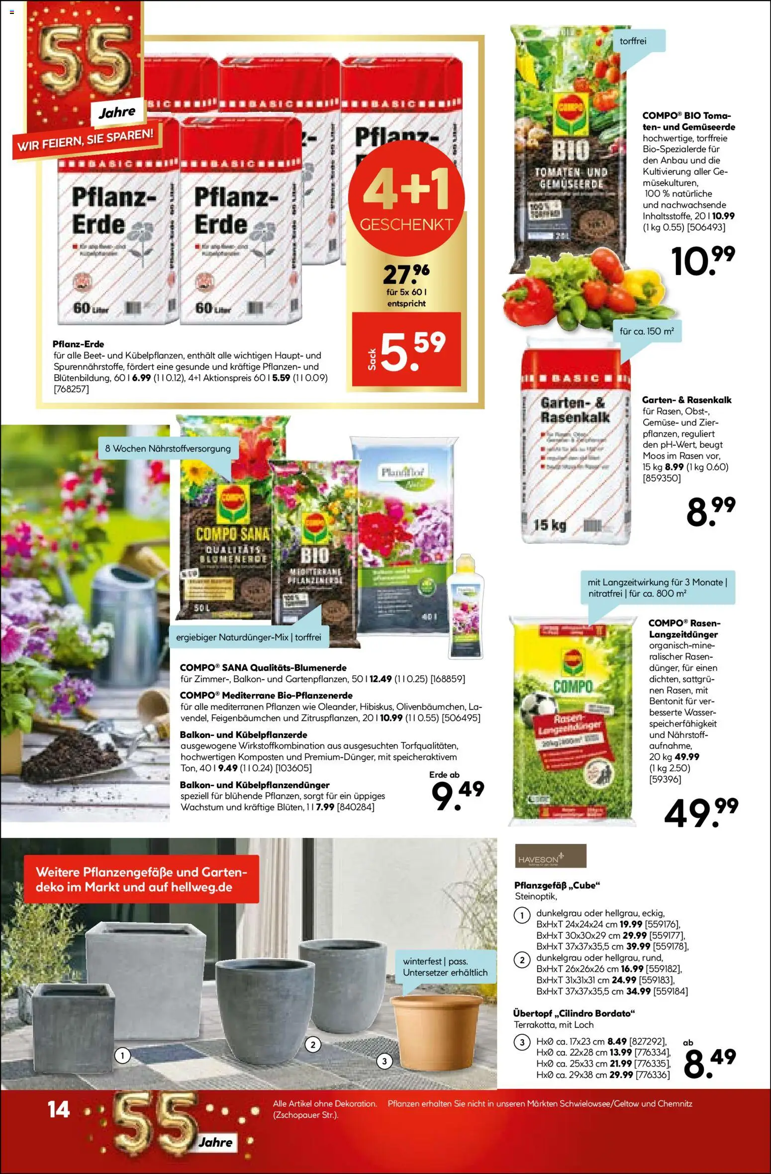 Hellweg Prospekt – gültig ab 26.05.2026 | Seite: 18 | Produkte: Pflanzerde, Tomaten, Gemüse, Obst