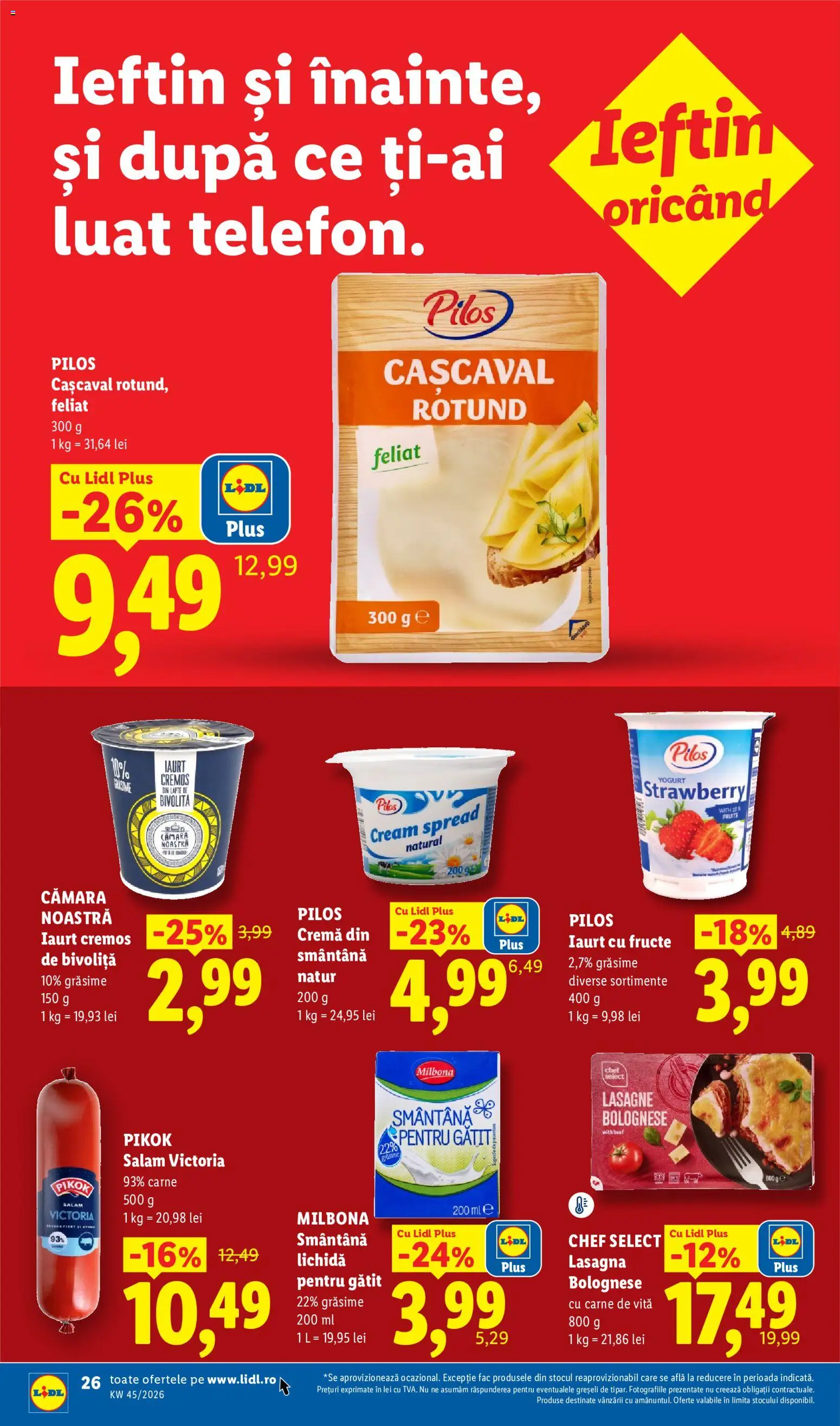 Noul catalog Lidl – valabil de la 02.11.2026 | Pagină: 26