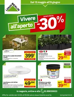 Anteprima del volantino Leroy Merlin volantino valido a partire dal 13.05.2026