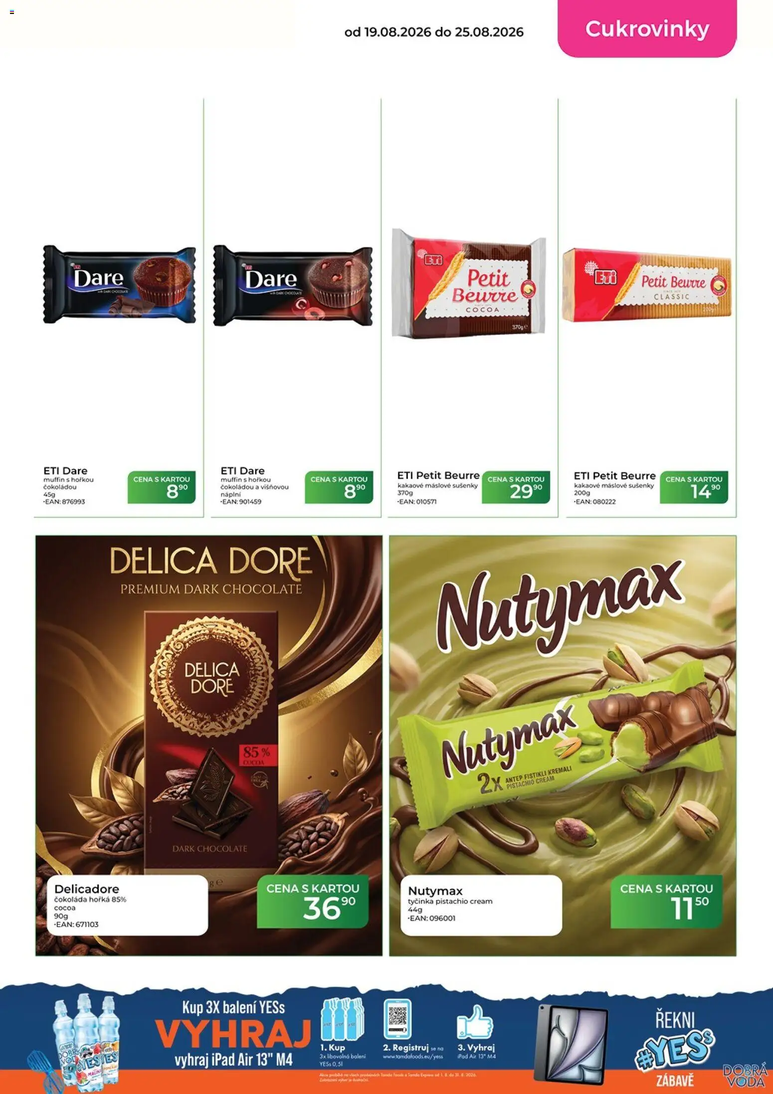 Tamda Foods leták od 19.08.2026 | Strana: 33 | Produkty: Máslové sušenky, Čokoláda, Ipad, Sušenky