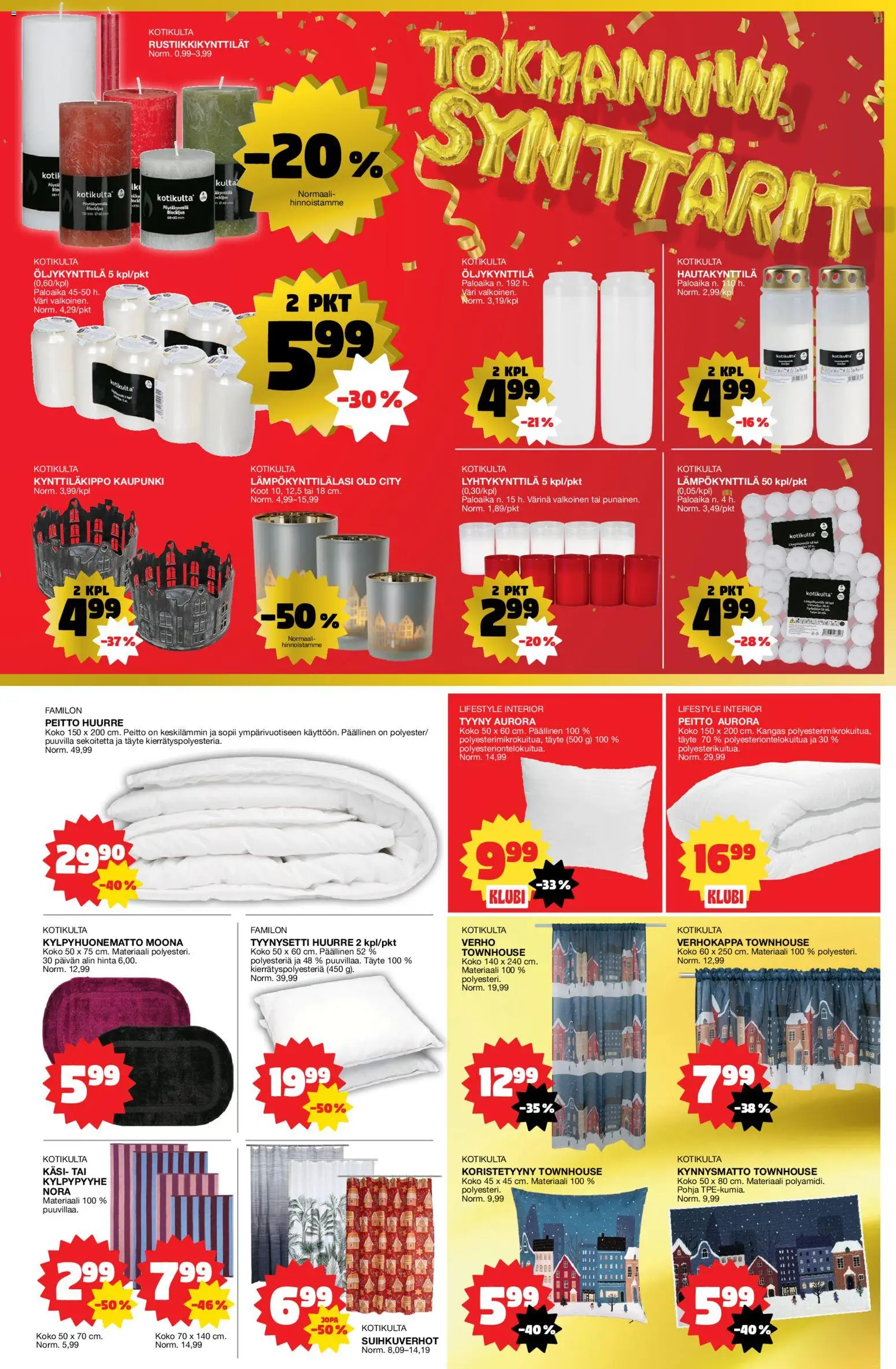 Tokmanni tarjoukset – voimassa 19/10/2026 alkaen | Sivu: 11