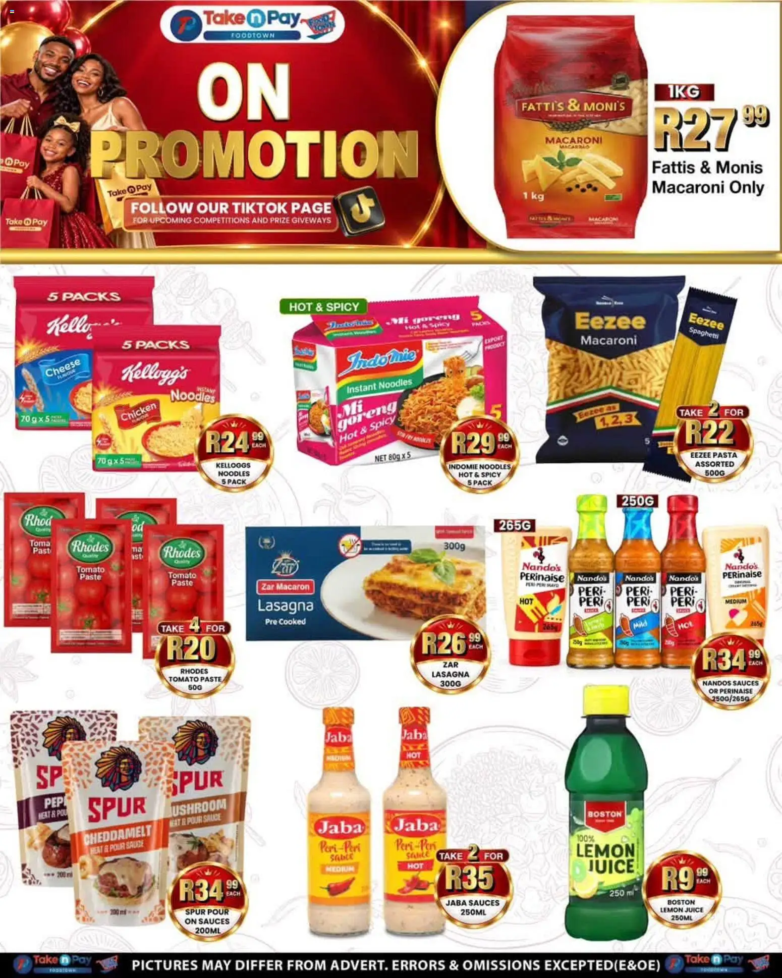 New Take n Pay catalogue – valid from 21/09/2026 | Page: 19 | Products: Cheese, Juice, Chicken, Sauce