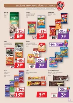 Ofertele Auchan valabile de la 09.09.2026 | Pagină: 11 | Produse: Masă, Pufuleți, Cacao, Sare