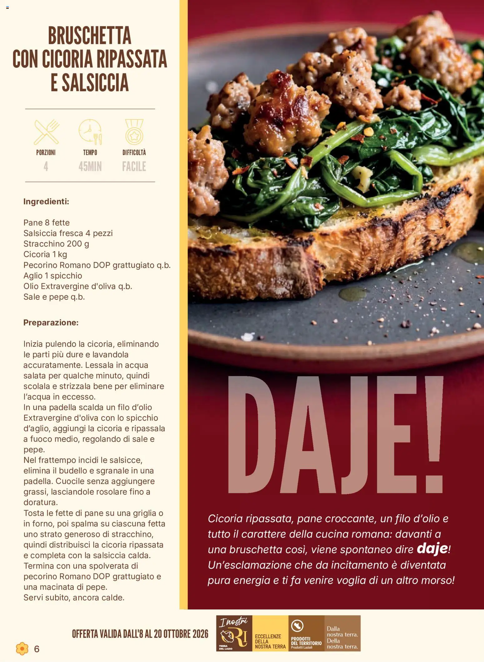 Volantino Conad del 08/10/2026 | Pagina: 6 | Prodotti: Acqua, Sale, Padella, Griglia