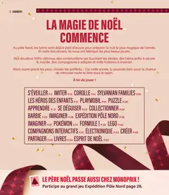 Monoprix - Prévisualisation de Monoprix - Guide jouets valide à partir de 20/10/2026 | Page: 2 | Produits: Légo, Playmobil, Livres, Barbie