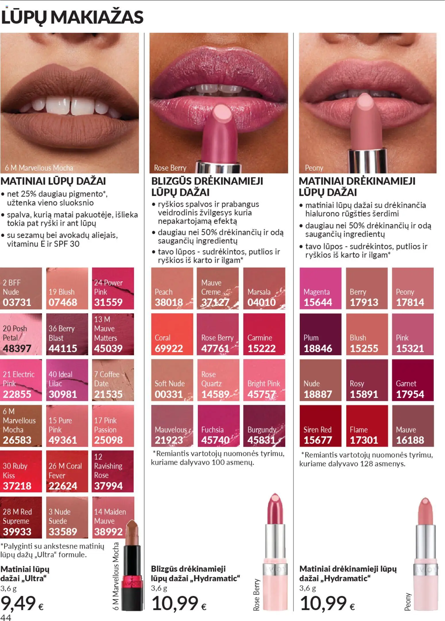 AVON akcijos nuo 2026.04.01 | Puslapis: 44